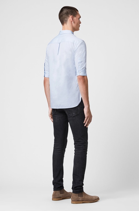AllSaints – Koszula REDONDO HS SHIRT MS121F niebieski