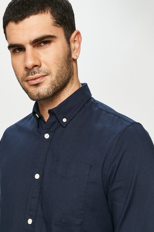 Jack & Jones - Koszula bawełna granatowy 12182486