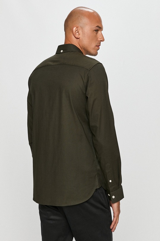 Clean Cut Copenhagen - Košeľa CC1482.Army zelená