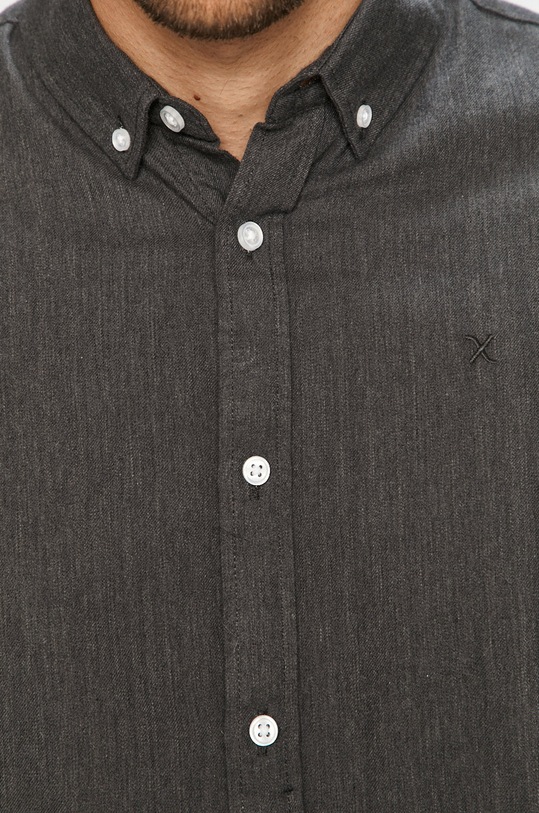 Clean Cut Copenhagen - Koszula bawełniana CC1571.Charcoal szary AA00