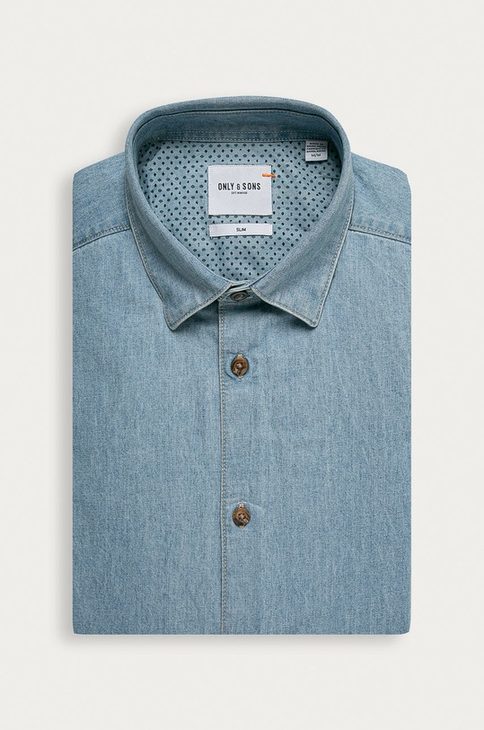 Only & Sons - Koszula jeansowa bawełna niebieski 22015535