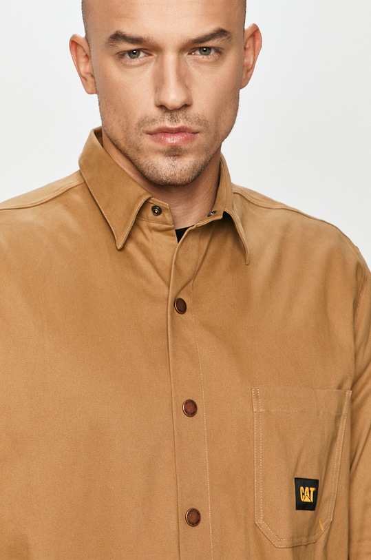 CAT Footwear - Koszula 2610598.11868 beżowy
