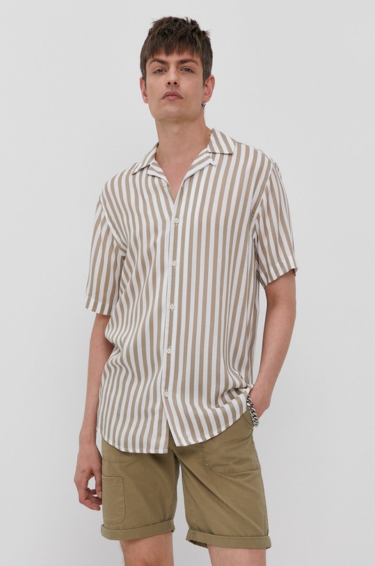 Only & Sons Koszula 22013267 beżowy