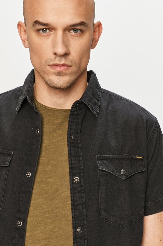 Jack & Jones - Koszula jeansowa 12159371 czarny
