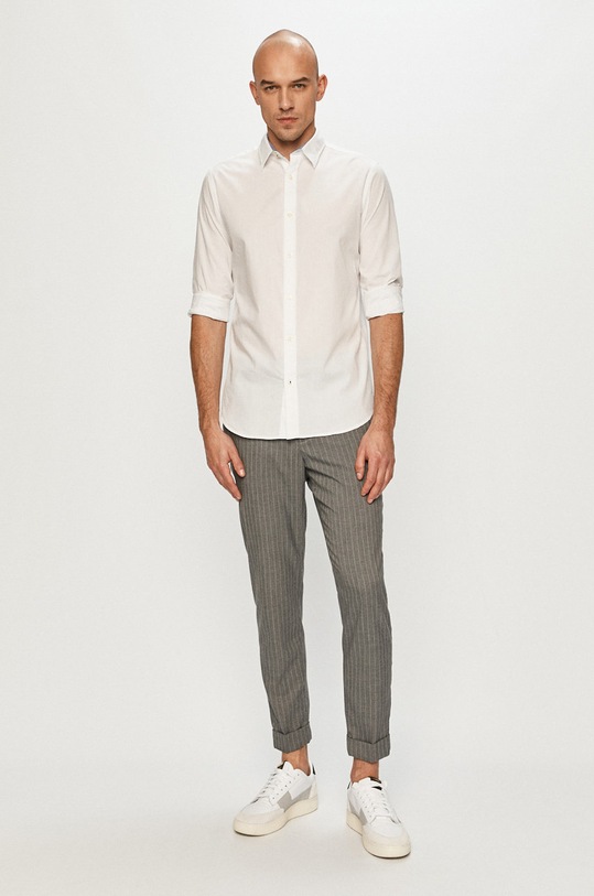 Odzież Jack & Jones - Koszula bawełniana 12173241 biały