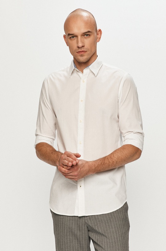 Jack & Jones - Koszula bawełniana 12173241 biały