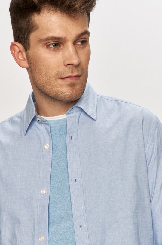 Jack & Jones - Koszula bawełniana wzorzyste fioletowy 12173241