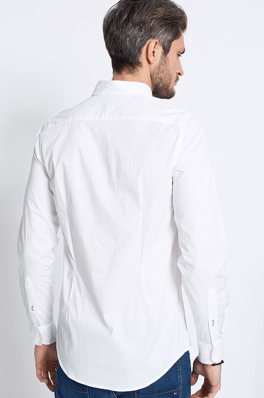 Odzież Tommy Hilfiger - Koszula Stretch Poplin 867894704 867894704 biały