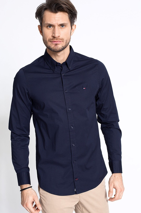 Tommy Hilfiger - Πουκάμισο slim σκούρο μπλε 867894704