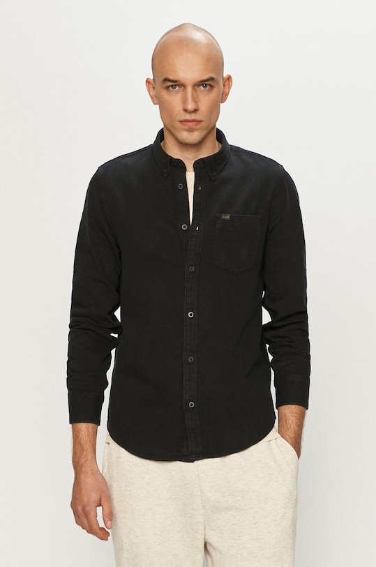 Lee Koszula jeansowa L880PA01 czarny