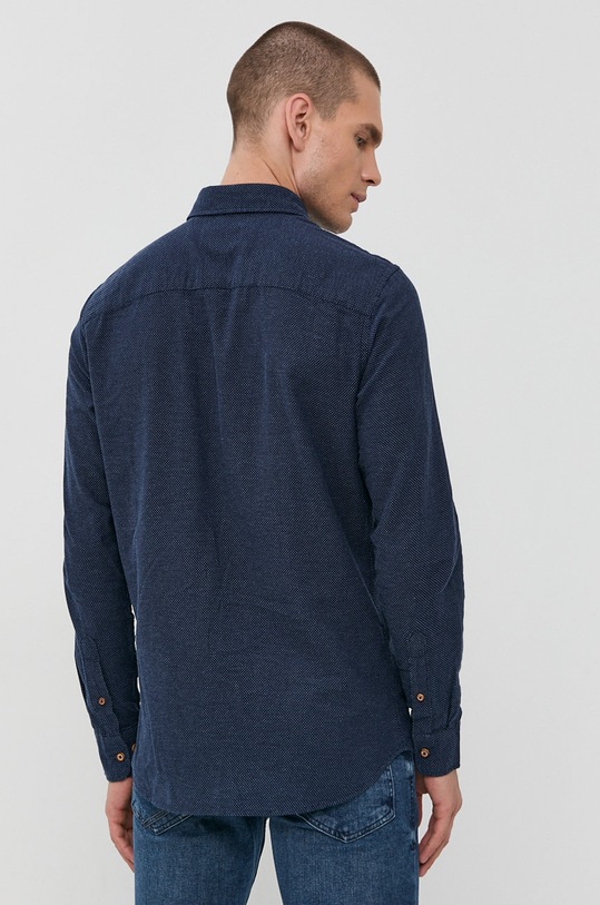 Jack & Jones Koszula bawełniana granatowy 12191162