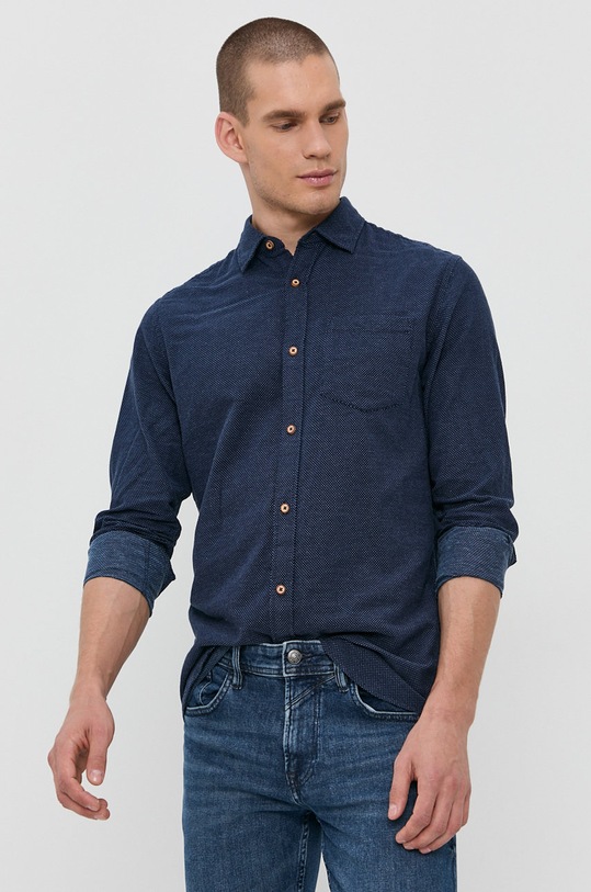 Jack & Jones Koszula bawełniana 12191162 granatowy