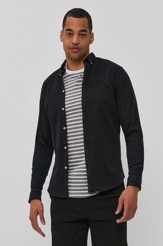 Jack & Jones - Camasa lung negru 12185342