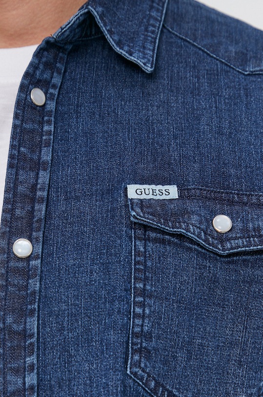 Guess Koszula M1RH02.D4BD1 granatowy AA00
