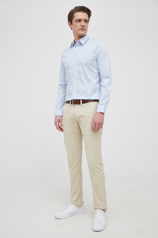 Guess - Рубашка casual голубой M1YH20.W7ZK1