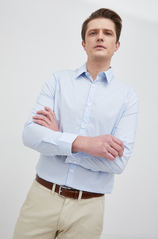 Одежда Guess - Рубашка M1YH20.W7ZK1 голубой