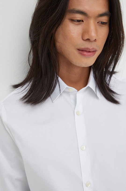 Odzież Tiger Of Sweden koszula T68997004Z biały