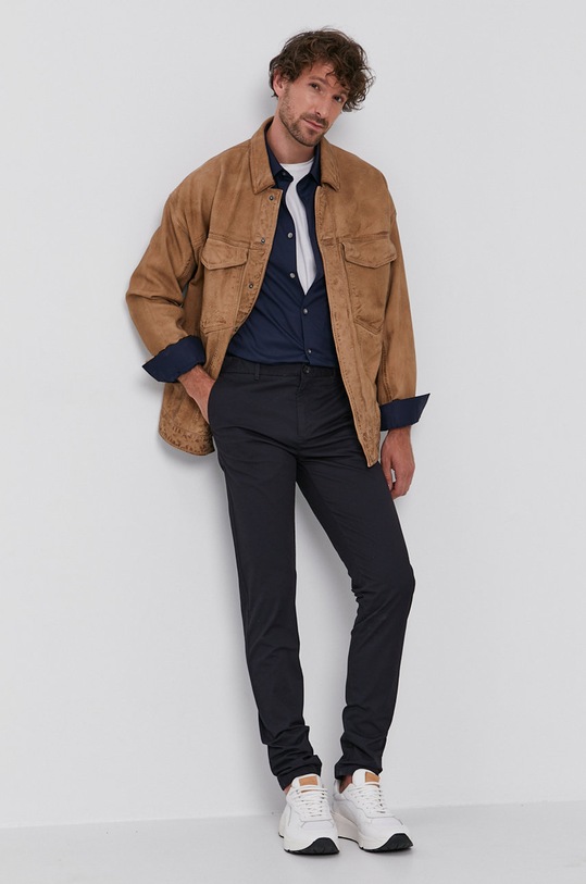 Oblečení Košile Tiger Of Sweden T68997004Z námořnická modř