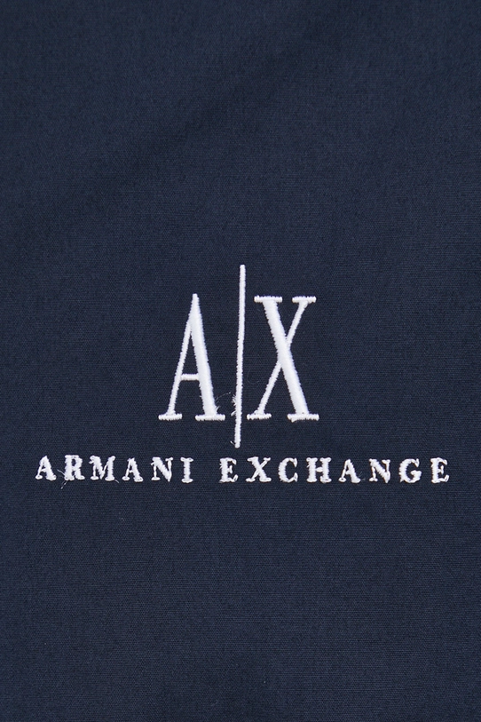 Armani Exchange koszula bawełniana 8NZCP2.ZNBJZ.NOS granatowy AA00