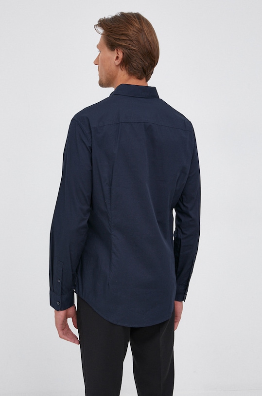 Košile Armani Exchange námořnická modř 8NZCP2.ZNBJZ.NOS