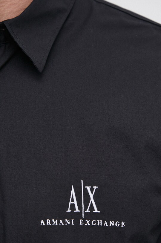 Armani Exchange Cămașă din bumbac 8NZCP2.ZNBJZ.NOS negru AA00