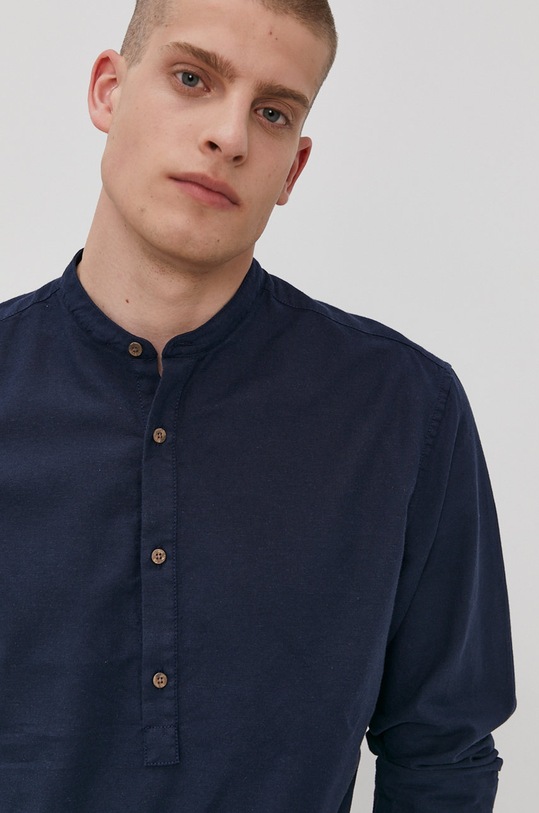 Jack & Jones Koszula casual granatowy 12183320