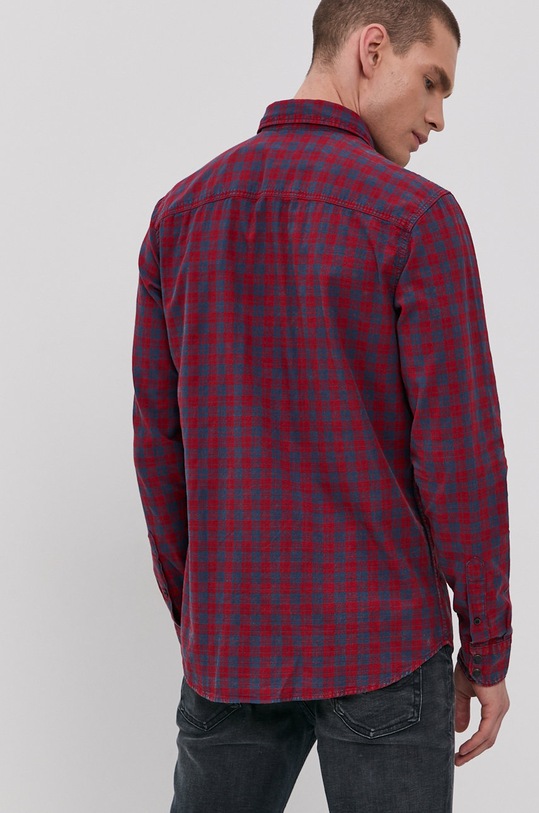 Jack & Jones Koszula bawełniana czerwony 12191874