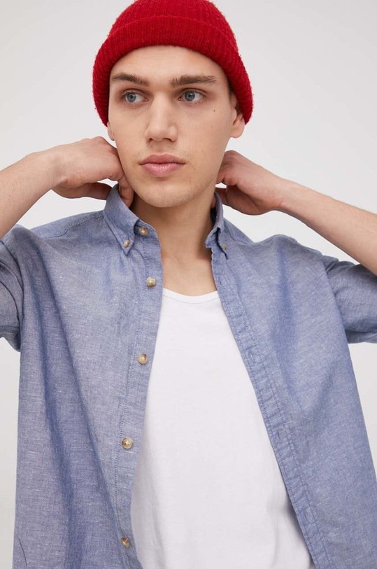 Jack & Jones koszula casual niebieski 12196819.FadedDenim