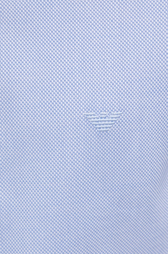 Хлопковая рубашка Emporio Armani 8N1CD4.1NB1Z.NOS голубой AA00