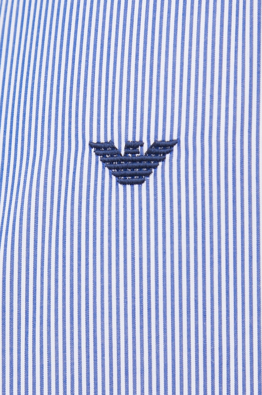 Emporio Armani koszula bawełniana 8N1CD4.1NB1Z.NOS granatowy AA00