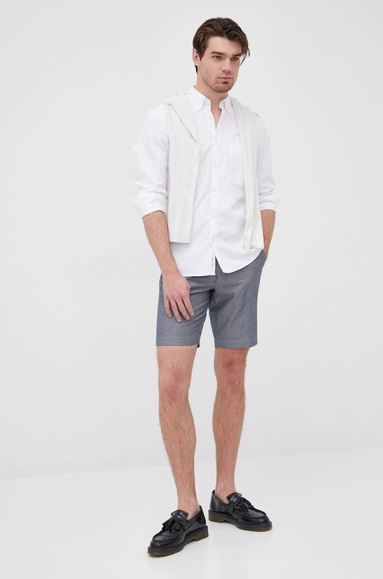 Oblečení Košile Marc O'Polo M21724242414 bílá