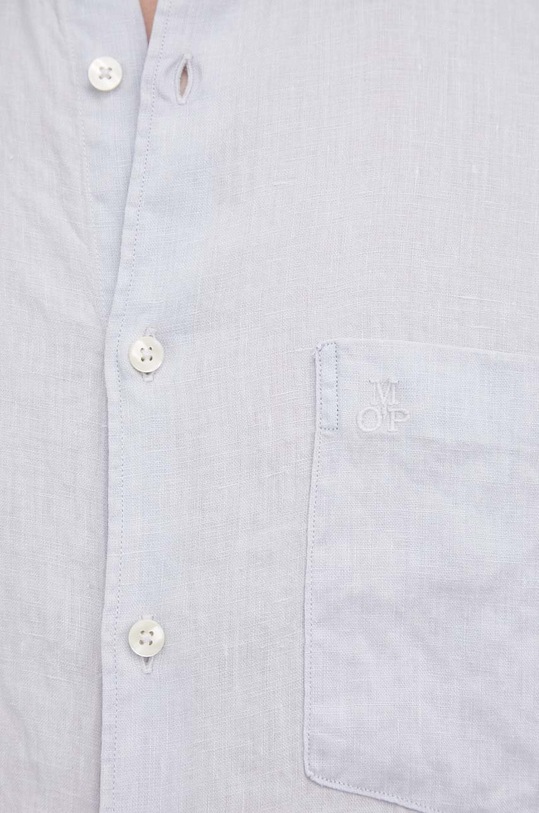 Marc O'Polo koszula lniana M23742841034 niebieski AA00
