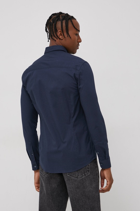 Solid Cămașă bleumarin 21103247.791991