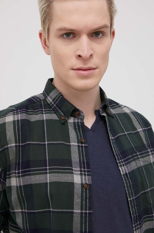 Jack & Jones koszula bawełniana 12189449.ForestNigh zielony