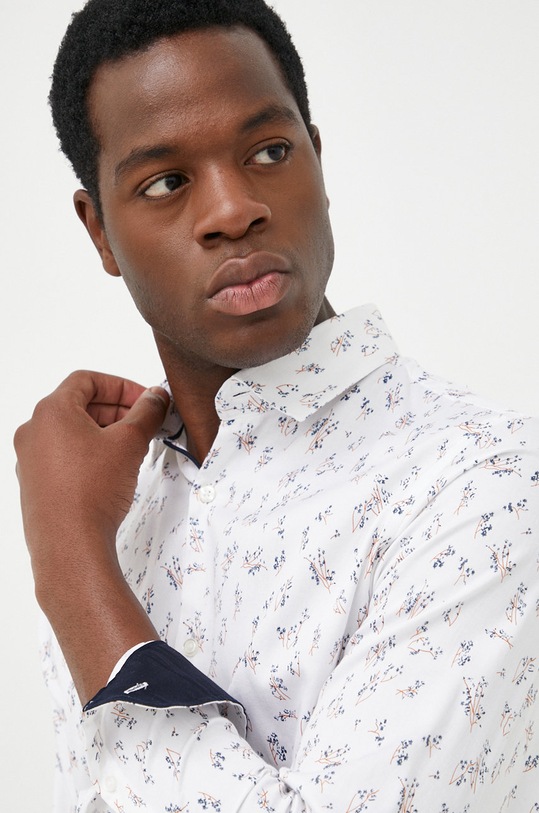 Selected Homme koszula biały 16077346.ChinaBlue