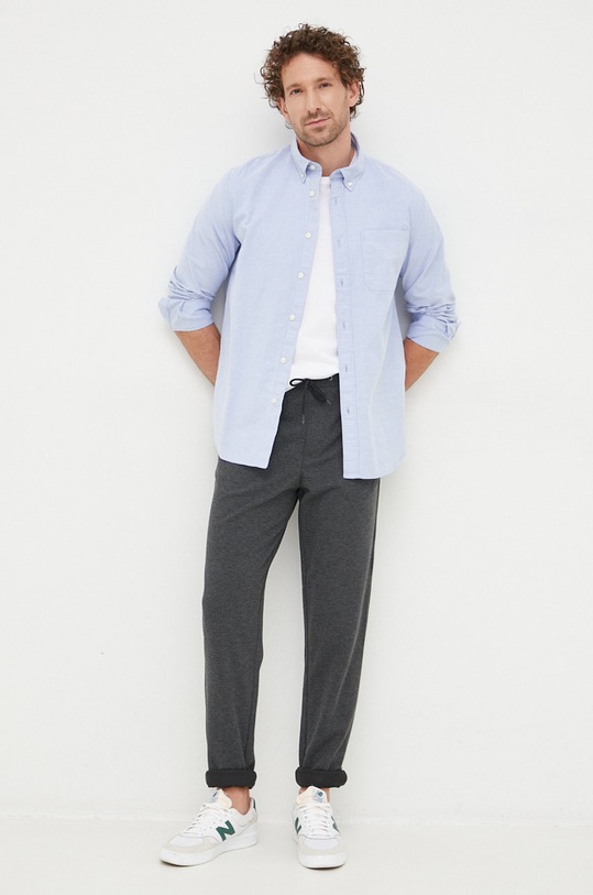 Odzież Selected Homme koszula 16077359.LightBlue niebieski