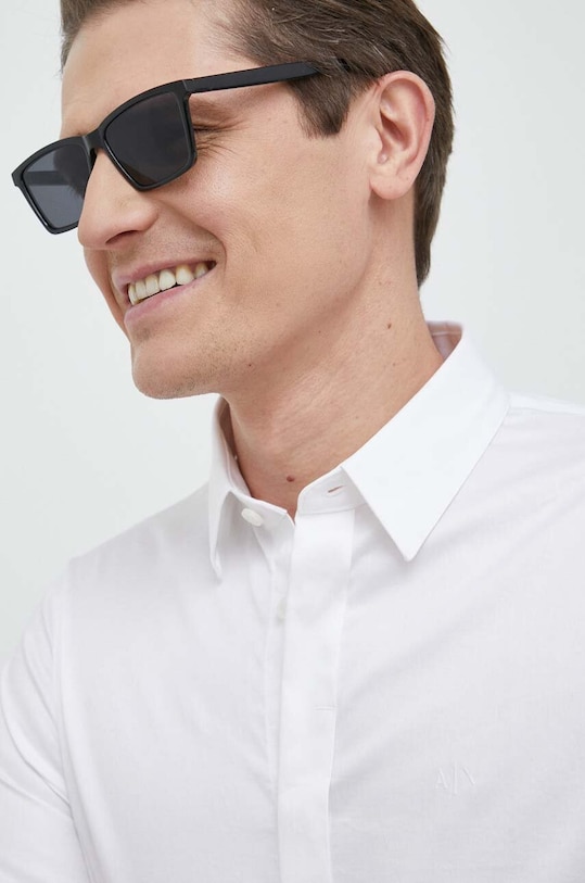 Рубашка Armani Exchange casual белый 8NZCBD.ZN10Z.NOS