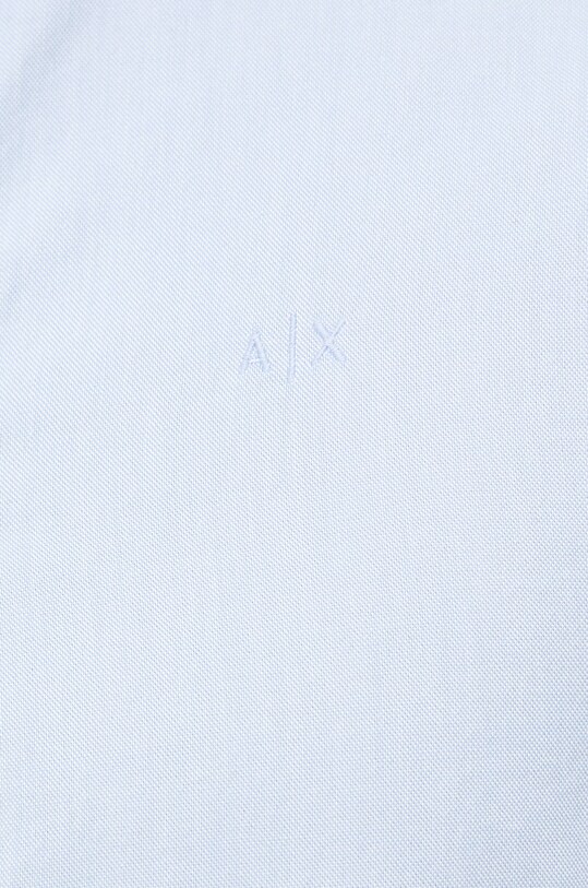 Armani Exchange camasa din bumbac 8NZCGB.Z8ANZ.NOS albastru AA00