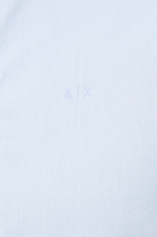 Armani Exchange koszula bawełniana 8NZCGB.Z8ANZ.NOS niebieski AA00