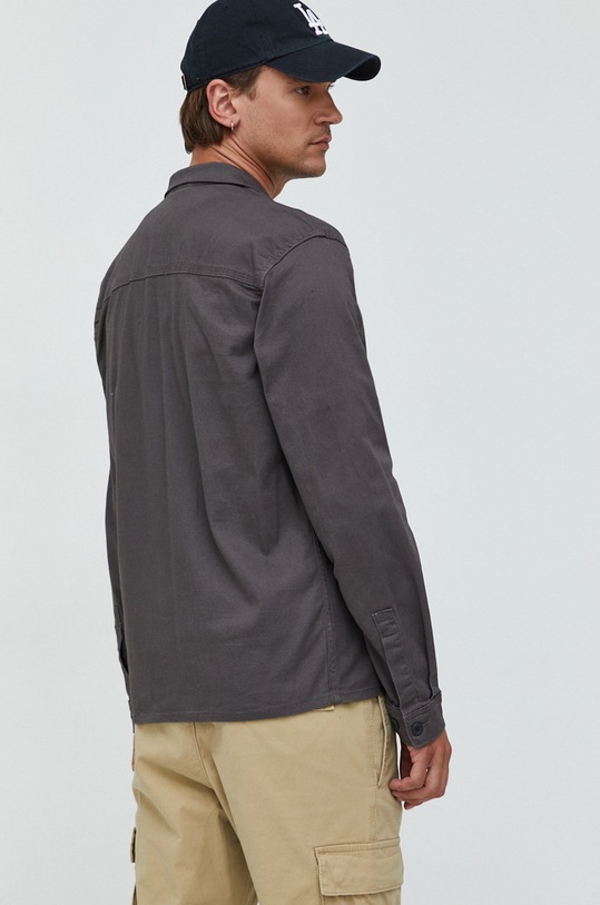 Oblečení Košile Jack & Jones Jcoben 12213386.Asphalt šedá