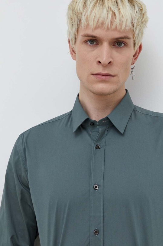 HUGO cămașă Elisha02 50479396 verde