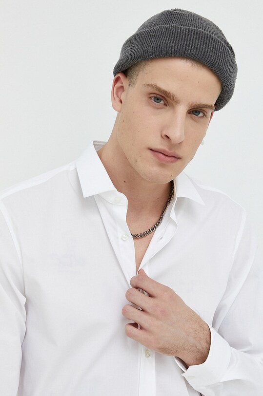 Košile HUGO slim bílá 50479396