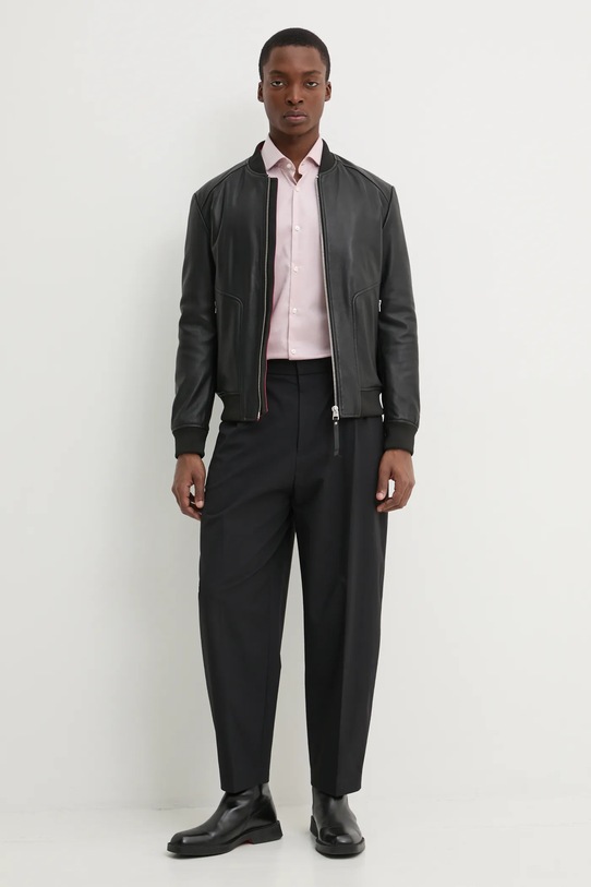 Бавовняна сорочка HUGO 50482056 рожевий AA00