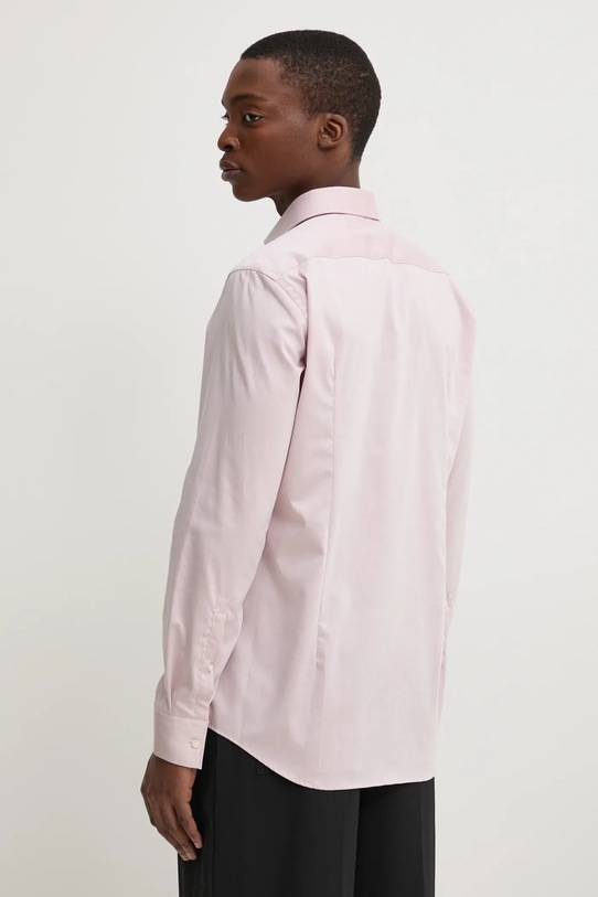 Одяг Бавовняна сорочка HUGO 50482056 рожевий