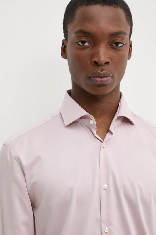 Бавовняна сорочка HUGO рожевий 50482056