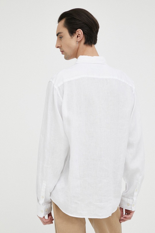 Marc O'Polo koszula lniana biały M23742842158