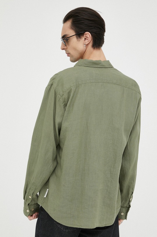Marc O'Polo koszula lniana zielony M23742842158