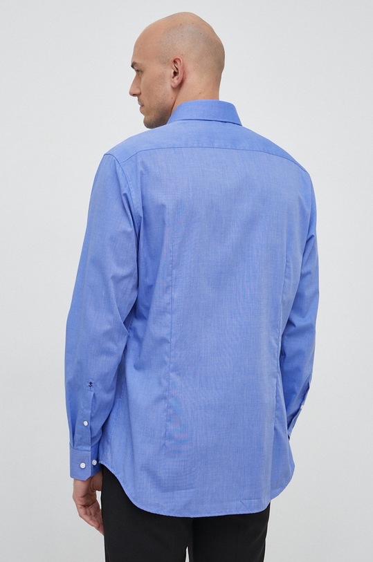 Odzież Seidensticker koszula bawełniana Shaped 01.241600 niebieski
