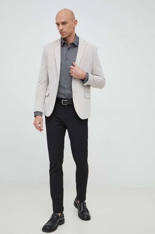 Košile Seidensticker Shaped 01.241600 šedá AA00