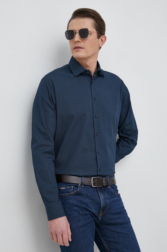 Košile Seidensticker Shaped 01.253750 námořnická modř